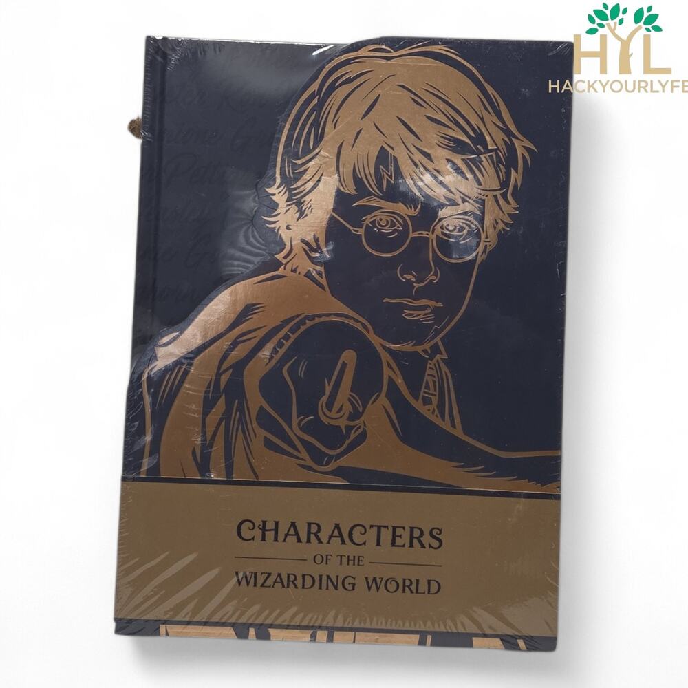 Harry Potter Characters Of The Wizarding World Book Sealed Damaged Spine